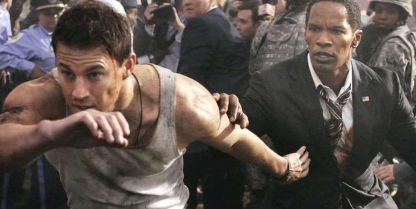 Channing Tatum und Jamie Foxx in „White House Down“.