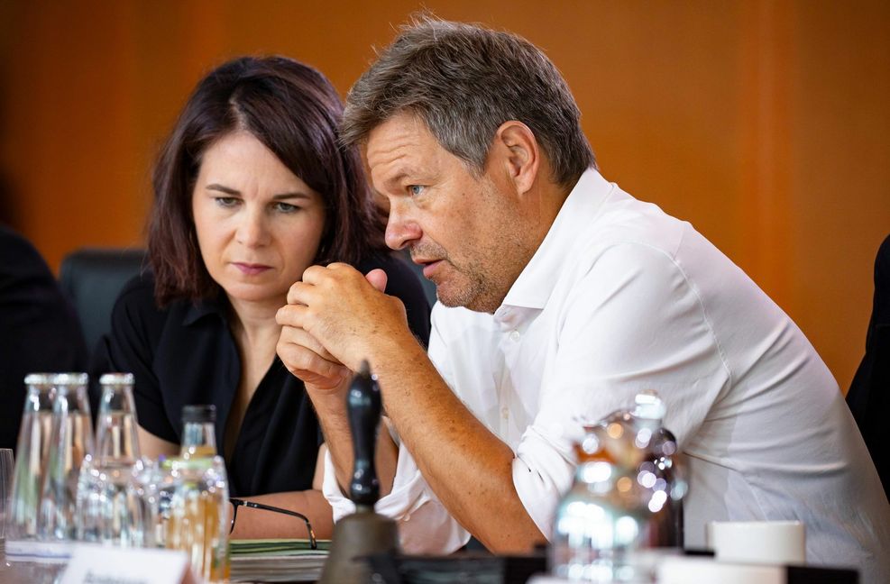 Annalena Baerbock und Robert Habeck sind die beiden mächtigsten Kabinettsmitglieder der Grünen.
