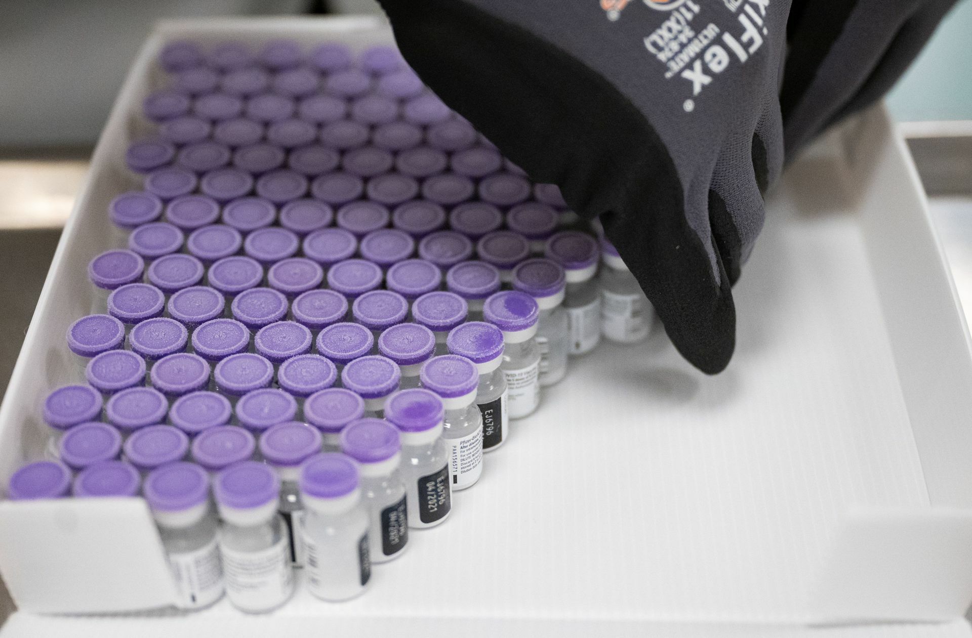 Objekt der Begierde: Corona-Impfstoff des Herstellers Biontech/Pfizer  Foto: dpa/Marijan Murat