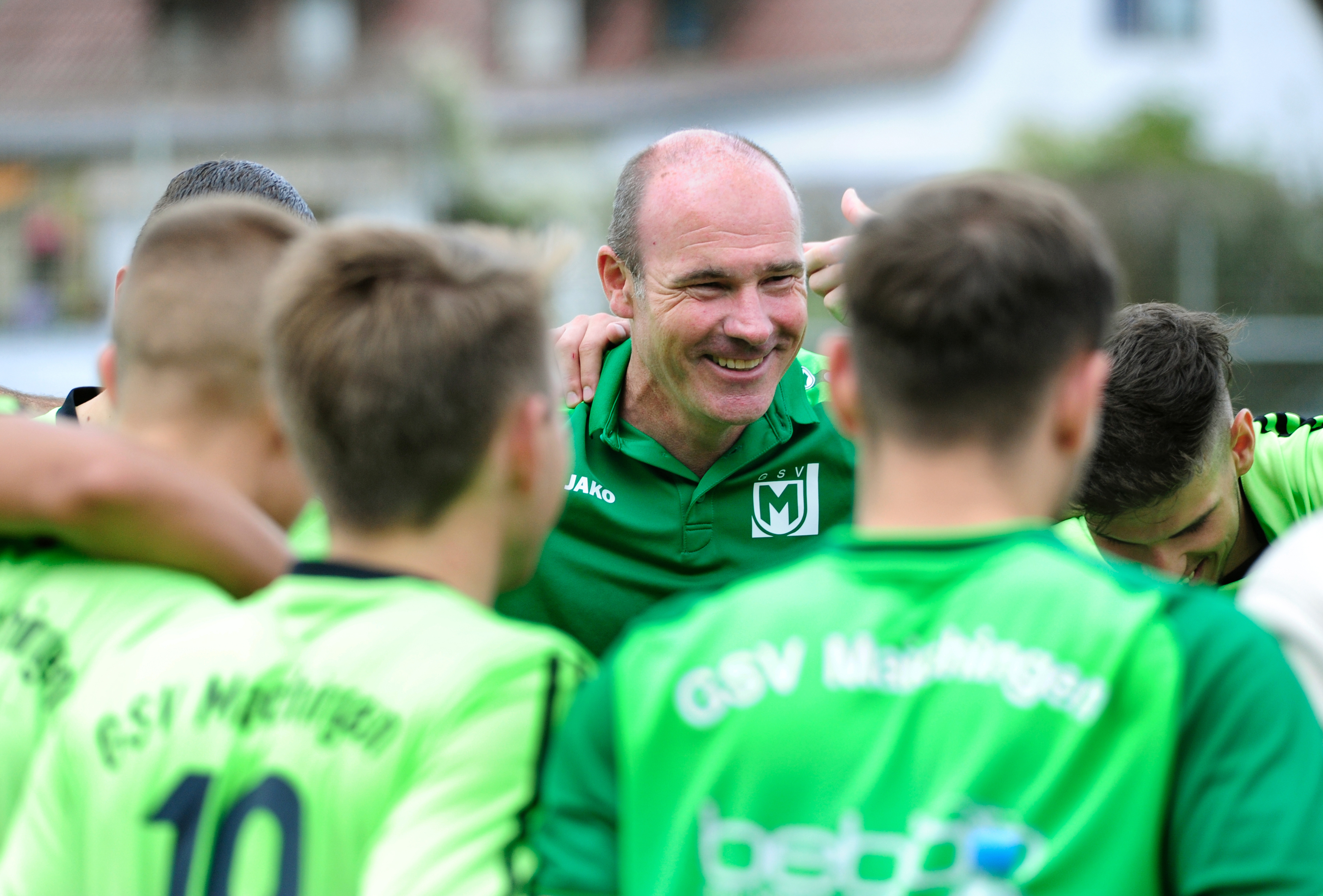 Dieter Grieb, Trainer des GSV Maichingen II, sieht sein Team in der Fußball-Bezirksliga angekommen. Bild: photostampe