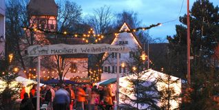Ein Publikumsmagnet seit vielenJahren: der Maichinger Weihnachtsmarkt.
