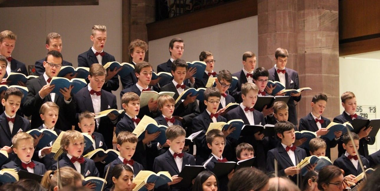 Die Aurelius Sängerknaben kommen nach Darmsheim.