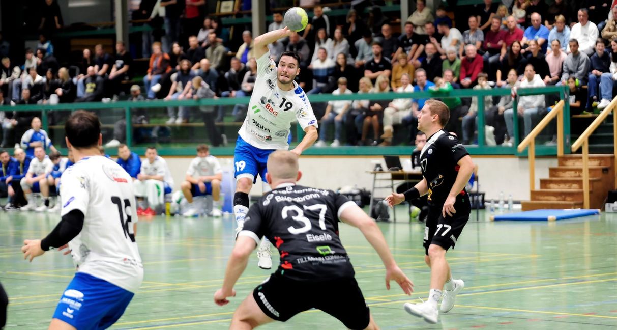 Frederik Todt erzielte beim 29:27-Auswärtssieg der HSG Böblingen/Sindelfingen in Spaichingen acht Treffer.