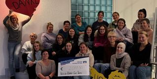 Große Freude bei allen Beteiligten.