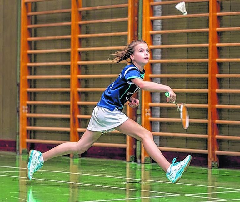 Zeigte eine starke Leistung beim Ranglistenturnier in Schorndorf: die 12-jährige Sindelfingerin Sarah Firl. Bild: Züfle