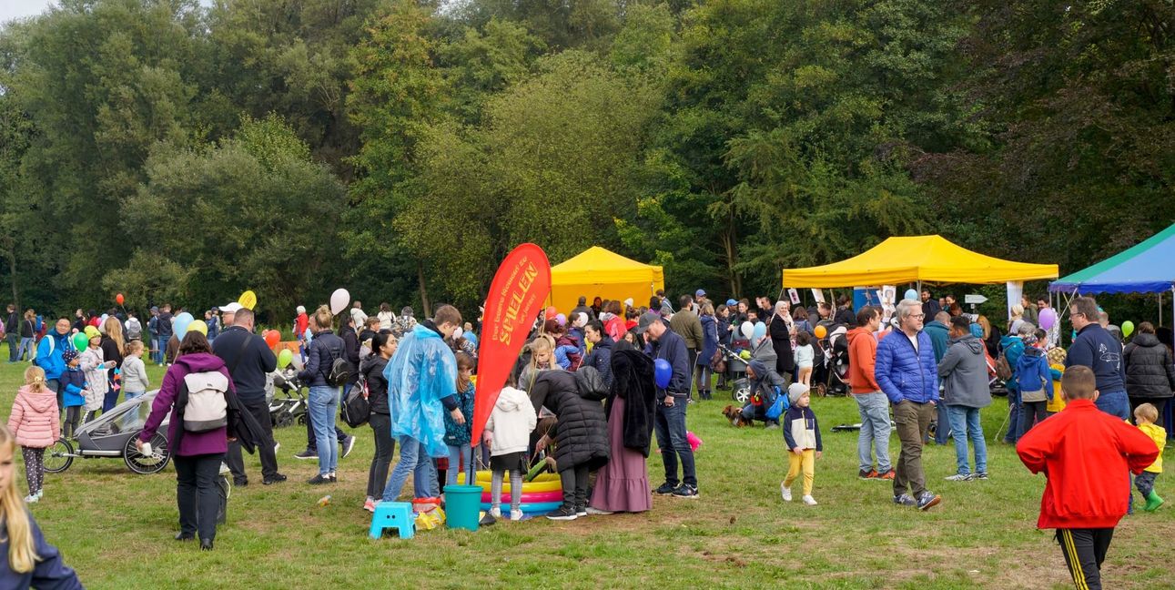 Im Sommerhofenpark findet das große Kinderfest statt.