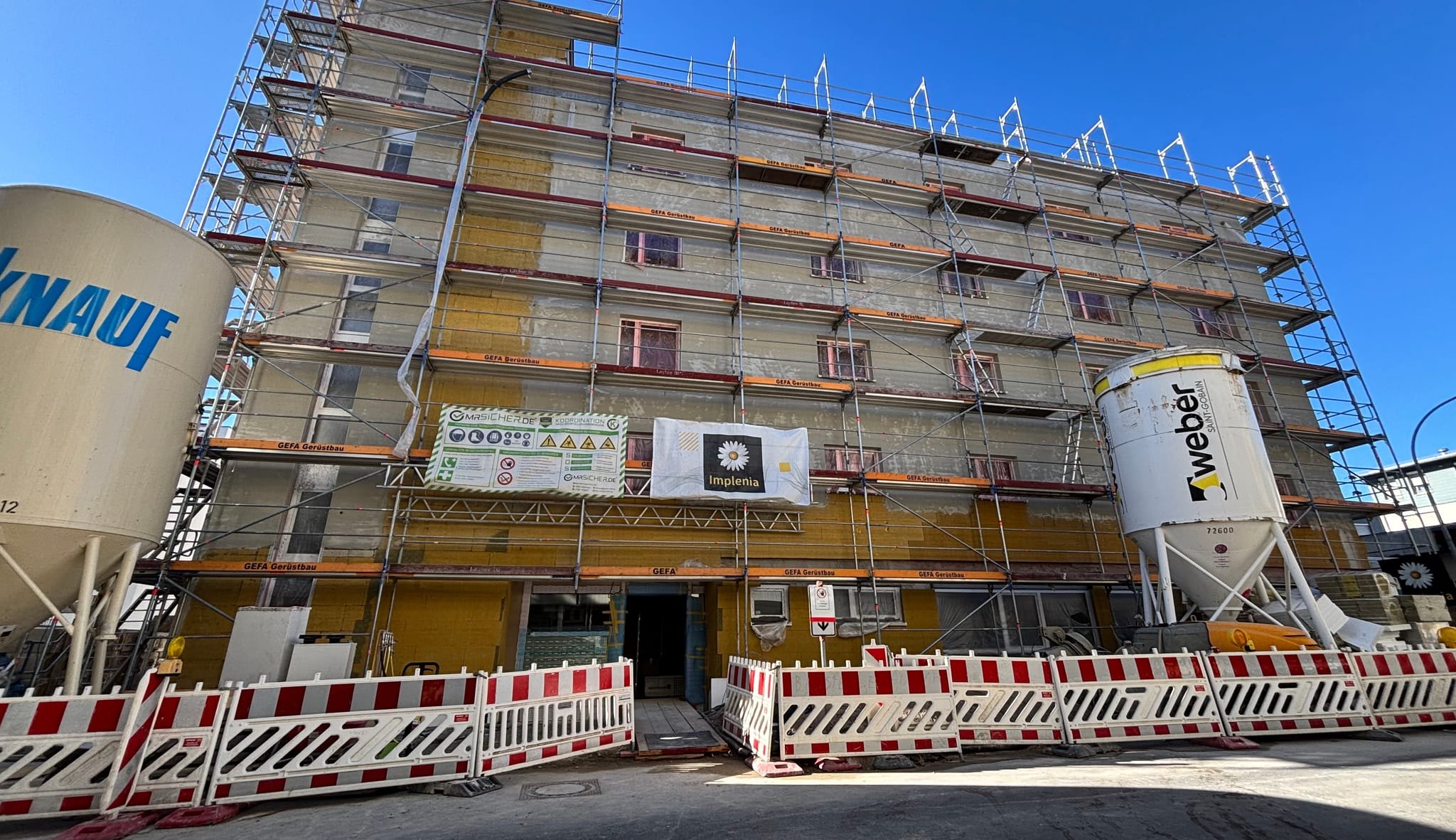 Der Rohbau für das neue Wohnkolleg ist fertig.
