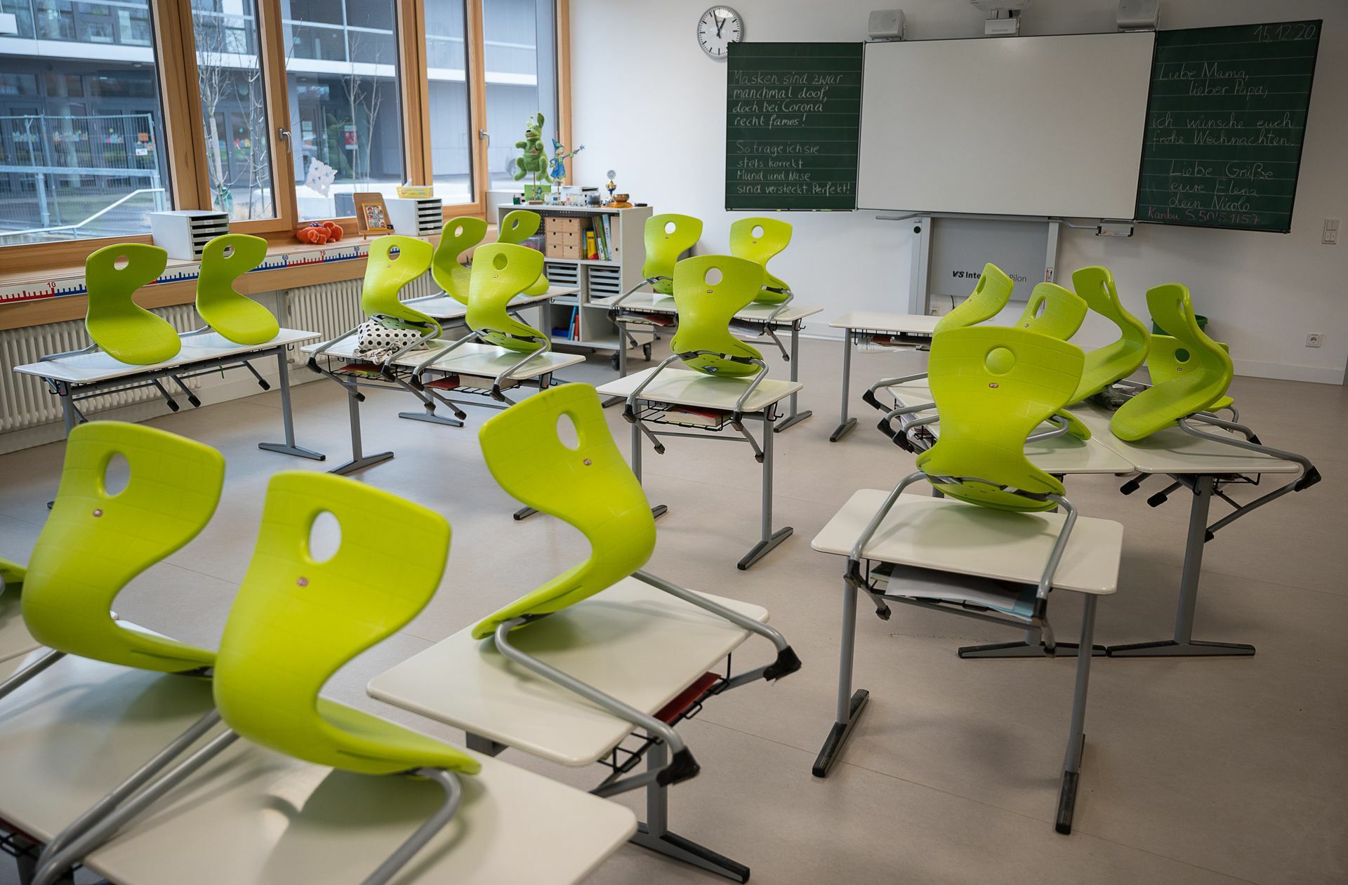 Die Schulen zu schließen war zulässig.
 Foto: dpa/Sebastian Gollnow