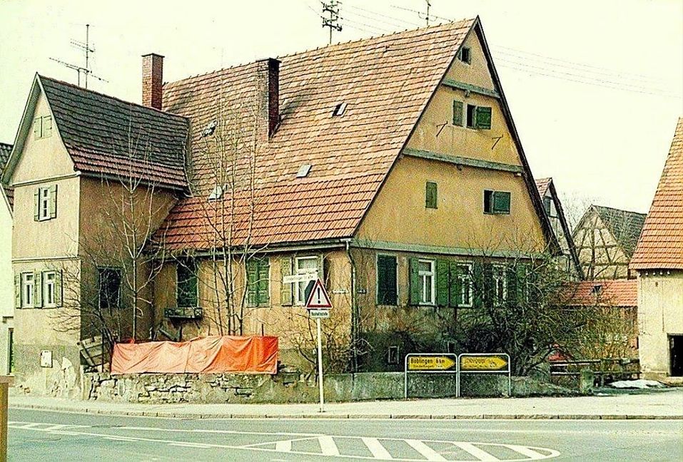 So sah das Gebäude vor der Sanierung aus.