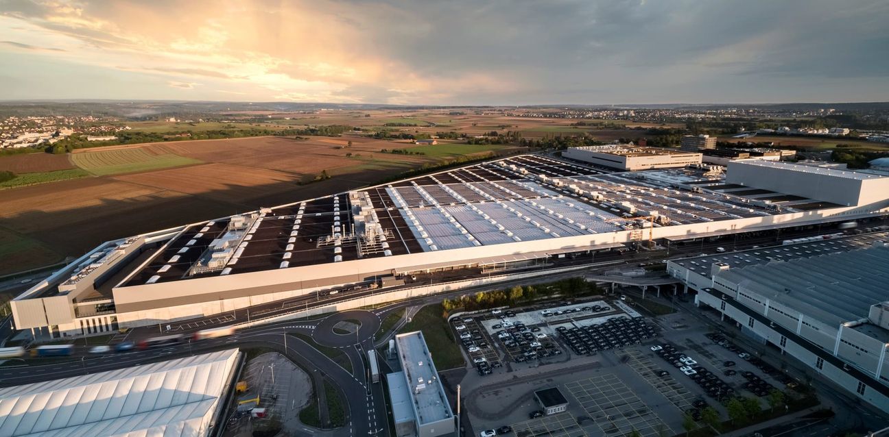 Die Factory 56 im Sindelfinger Mercedes-Benz-Werk.