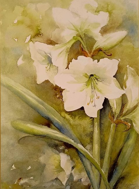 In Sig Brommers Galerie im Schaufenster in der Sindelfinger Planiestraße 13 stellt Inge Legien Aquarelle aus. Zu sehen sind ihre Blumen- und Landschaftsbilder rund um die Uhr von der Straße aus bis Ende Mai.