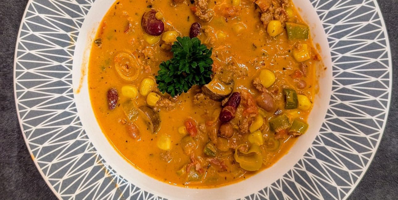 Schnelle Partysuppe.