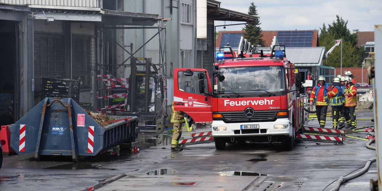 Die Feuerwehr hatte den Brand schnell gelöschtBild: SDMG/Dettenmeyer