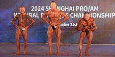 Starke Männer in Shanghai. In der Mitte der Sindelfinger.Bild: z