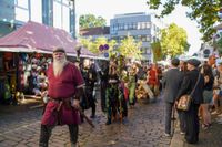 Musik und Kostüme, Leckereien und Attraktionen beim Sindelfinger Mittelalter-Markt.