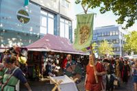 Musik und Kostüme, Leckereien und Attraktionen beim Sindelfinger Mittelalter-Markt.