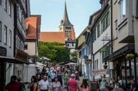 Musik und Kostüme, Leckereien und Attraktionen beim Sindelfinger Mittelalter-Markt.