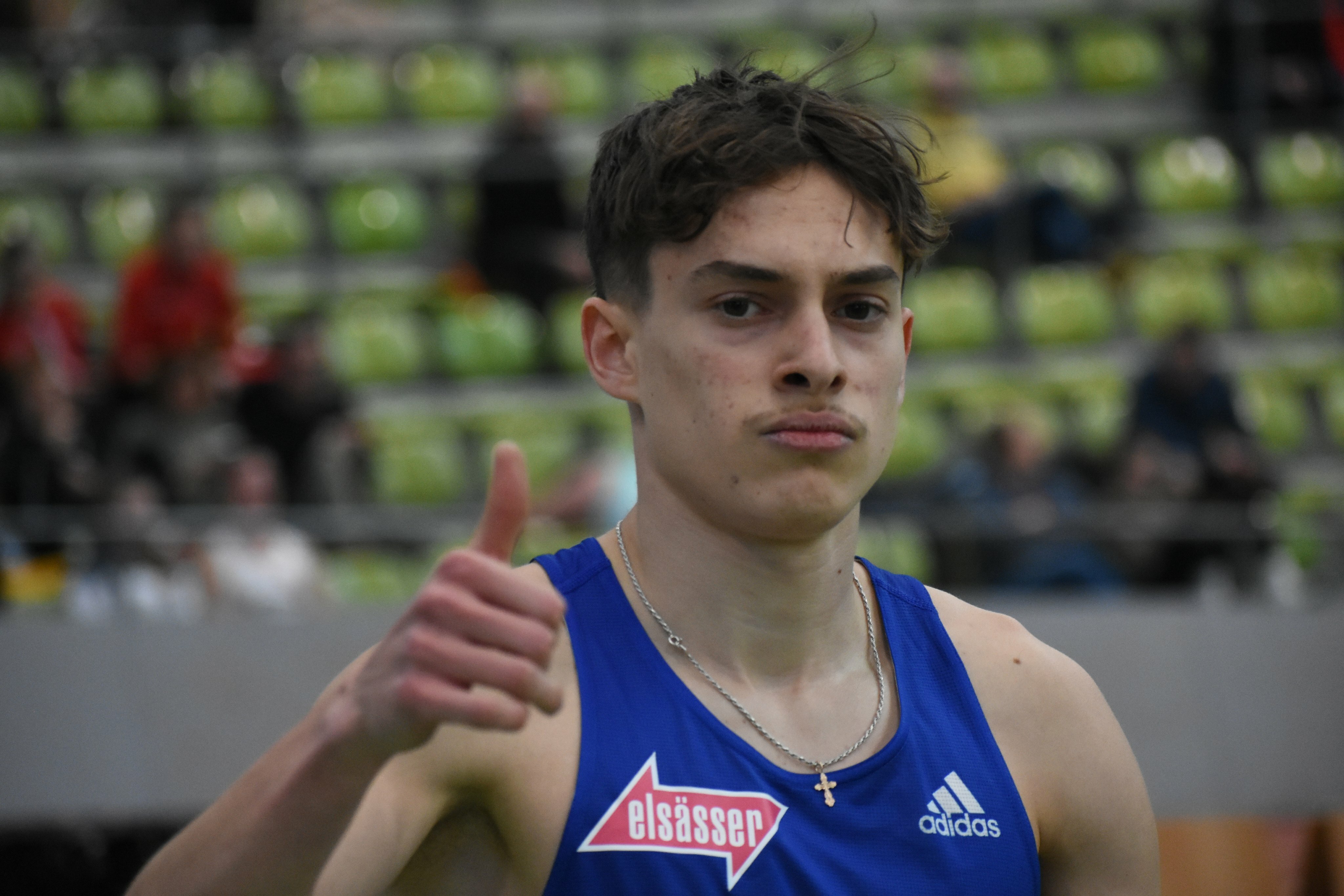 Daumen hoch: Bei Stepanov läuft es wie geschmiert.Bild. Schüttke