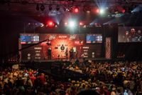 Der European Darts Grand Prix macht auf seiner Tour bereits das 14. Mal im Sindelfinger Glaspalast Station.