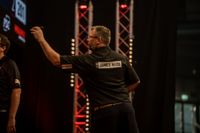 Der European Darts Grand Prix macht auf seiner Tour bereits das 14. Mal im Sindelfinger Glaspalast Station.