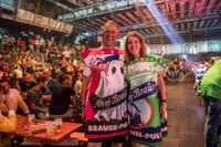 Der European Darts Grand Prix macht auf seiner Tour bereits das 14. Mal im Sindelfinger Glaspalast Station.