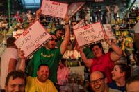 Der European Darts Grand Prix macht auf seiner Tour bereits das 14. Mal im Sindelfinger Glaspalast Station.