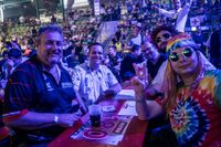 Der European Darts Grand Prix macht auf seiner Tour bereits das 14. Mal im Sindelfinger Glaspalast Station.