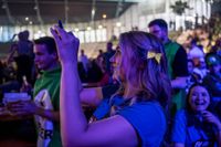 Der European Darts Grand Prix macht auf seiner Tour bereits das 14. Mal im Sindelfinger Glaspalast Station.