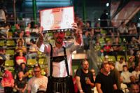 Der European Darts Grand Prix macht auf seiner Tour bereits das 14. Mal im Sindelfinger Glaspalast Station.