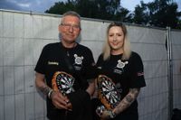 Der European Darts Grand Prix macht auf seiner Tour bereits das 14. Mal im Sindelfinger Glaspalast Station.