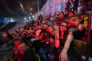 Der European Darts Grand Prix macht auf seiner Tour bereits das 14. Mal im Sindelfinger Glaspalast Station.