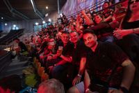 Der European Darts Grand Prix macht auf seiner Tour bereits das 14. Mal im Sindelfinger Glaspalast Station.