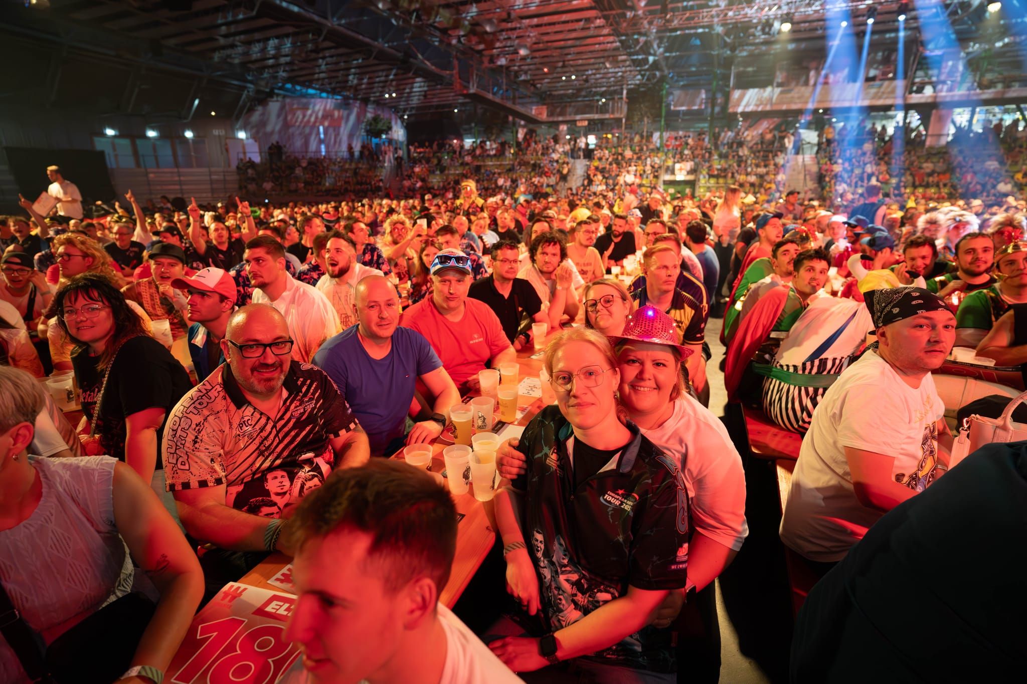 Der European Darts Grand Prix macht auf seiner Tour bereits das 14. Mal im Sindelfinger Glaspalast Station.