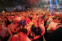 Der European Darts Grand Prix macht auf seiner Tour bereits das 14. Mal im Sindelfinger Glaspalast Station.