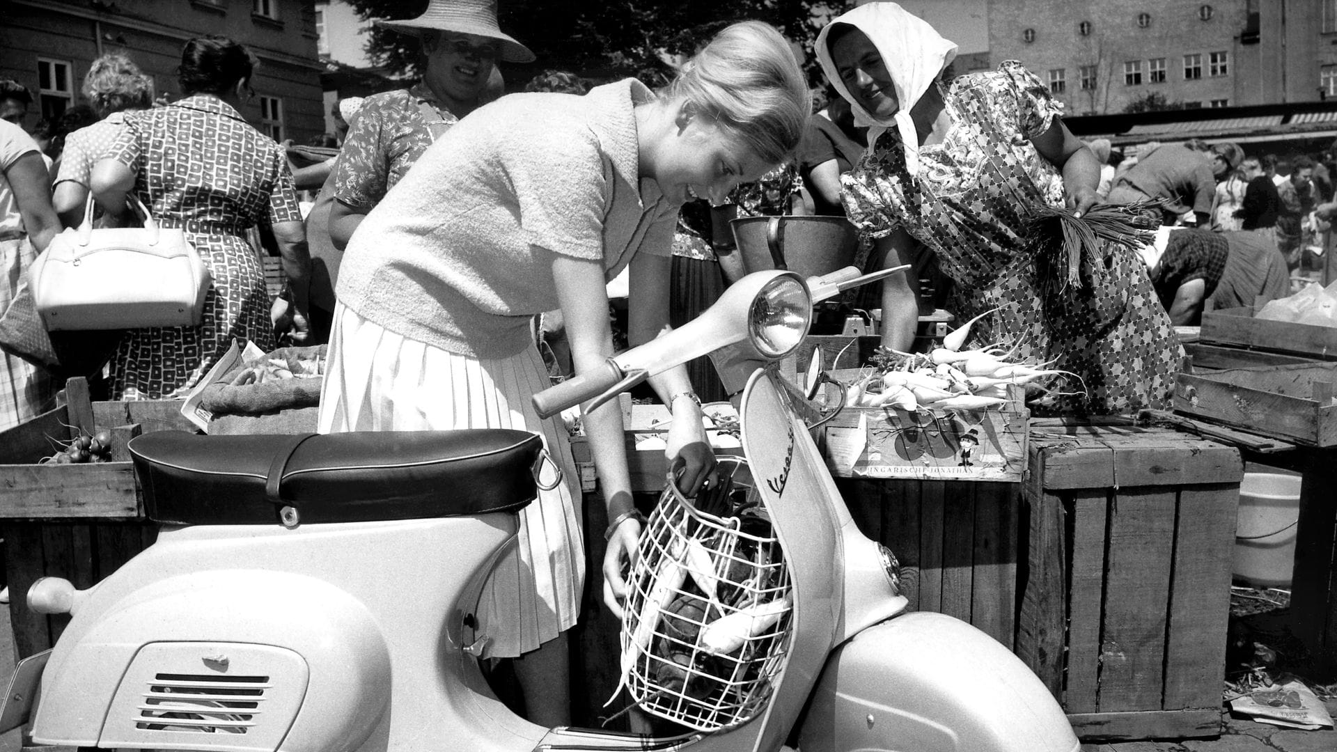 1946 wurde die Vespa zum Patent angemeldet. (Archivbild)