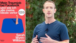 Mark Zuckerberg (r.) bzw. der Meta-Konzern gingen juristisch gegen Sarah Wynn-Williams' Buch vor.