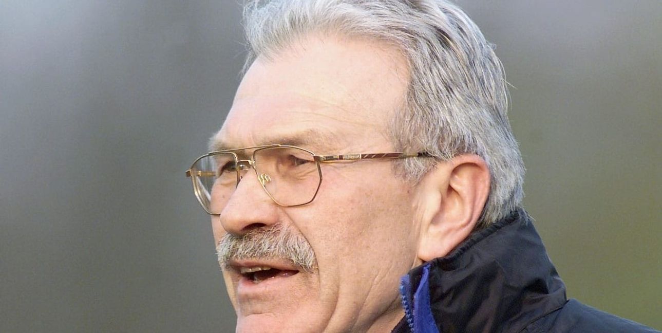 Herbert Dienelt in seiner Zeit als Böblinger Trainer. Er saß insgesamt acht Jahre auf der SVB-Bank.