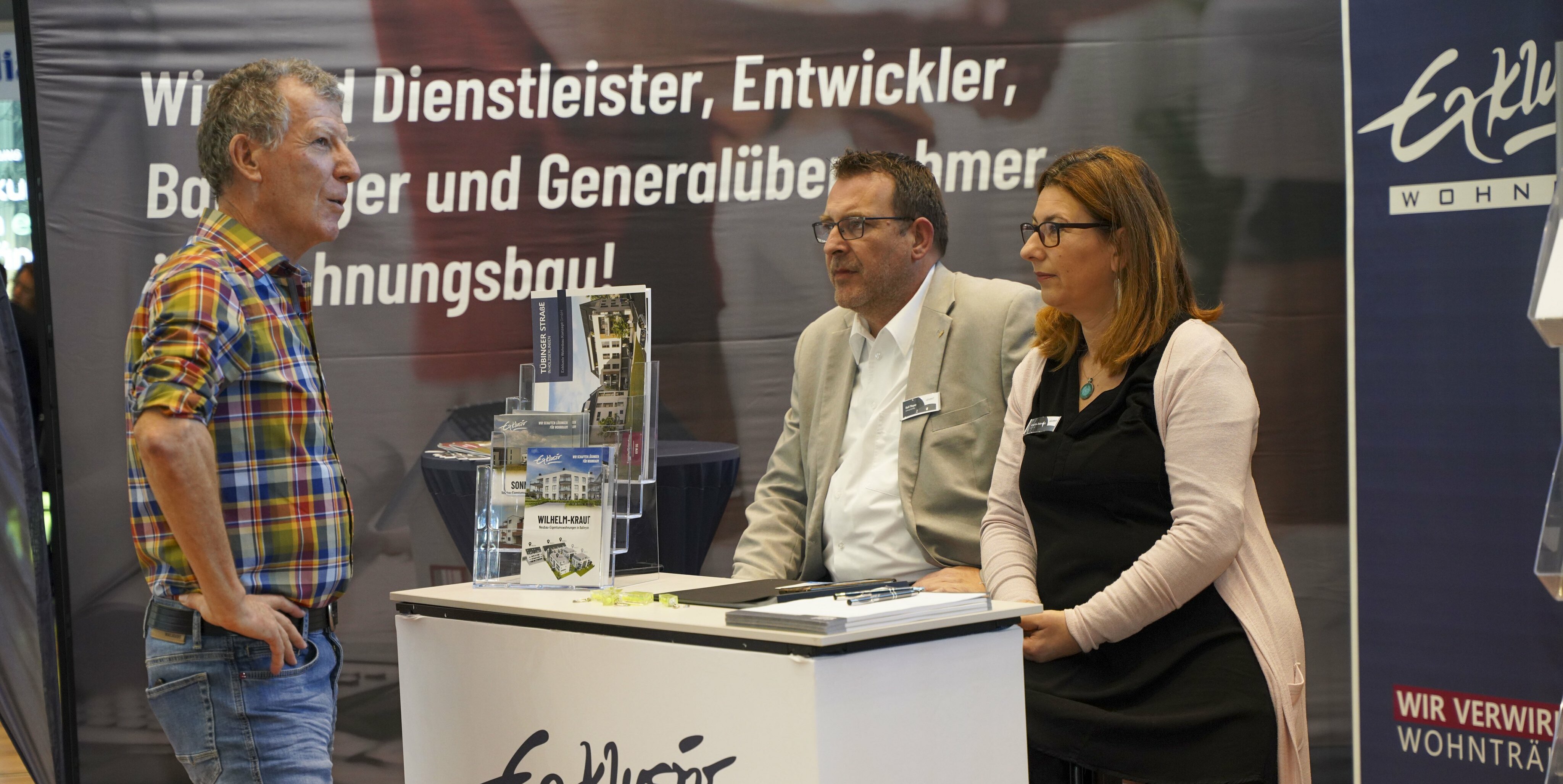 Wie klappt es mit der Immobilie? Bei der Immo-Messe gab es reichlich Antworten.Bild: Dettenmeyer