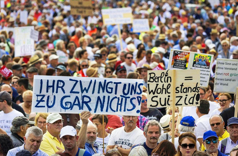 So mancher Deutscher fühlt sich hierzulande sehr in seiner persönlichen Freiheit eingeschränkt.