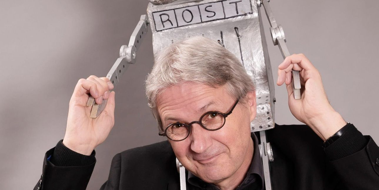 Jörg Hilbert und sein Ritter Rost.