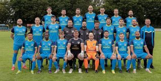 Die zweite Mannschaft bekommt vom Württembergischen Fußballverband einen Sachpreis für die faire Geste im Testspiel gegen den TSV Widlberg, Bild: z