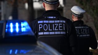 Baden-württembergische Polizisten bei einem Einsatz: zentrales Wahlkampfthema Innere Sicherheit.
