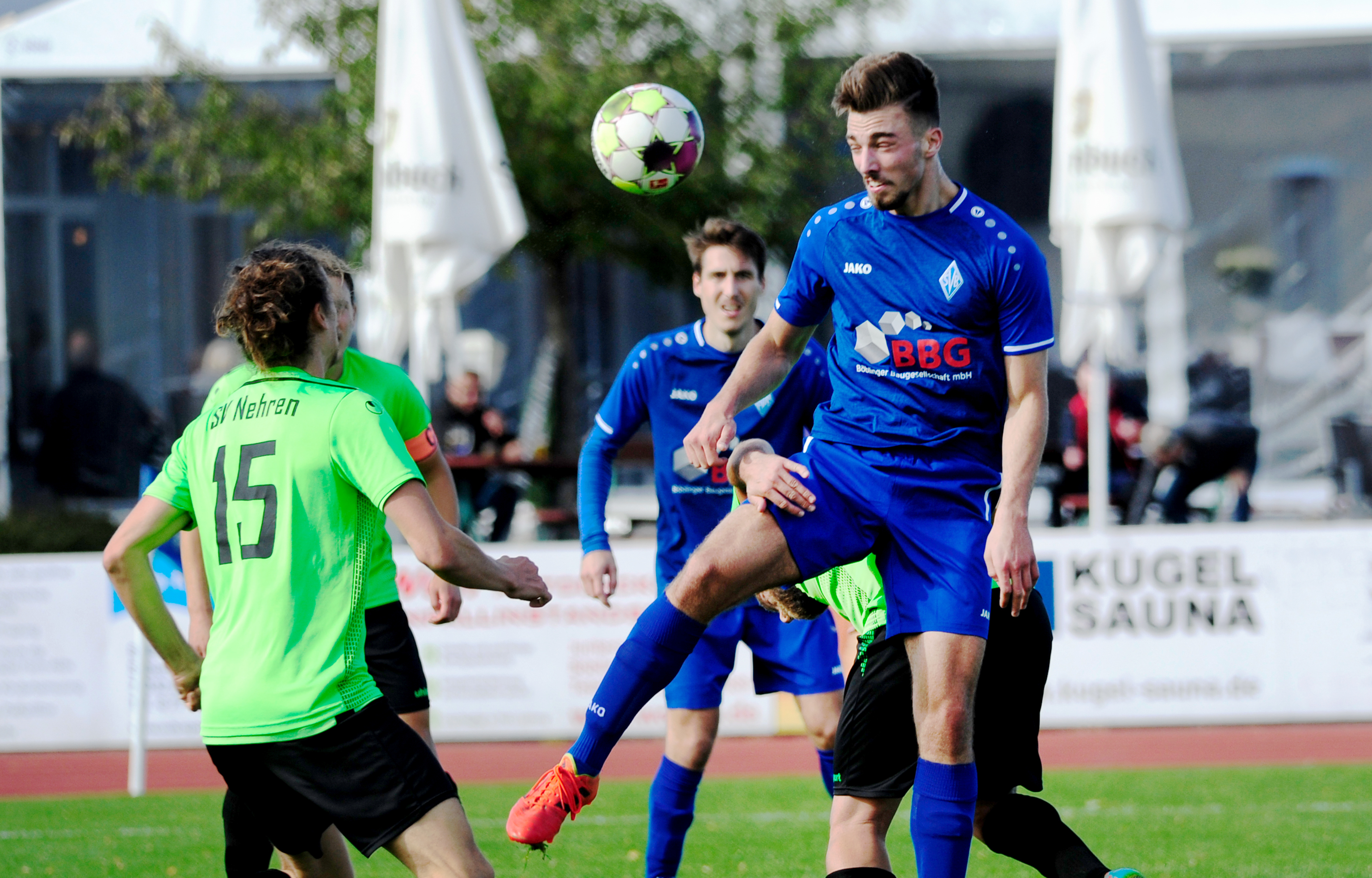 Böblingens Doppeltorschütze Davor Geljic.Bild: Photostampe