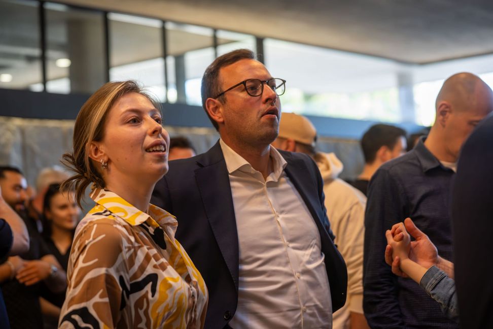 Lukas Rosengrün sieht seine Chancen schwinden.