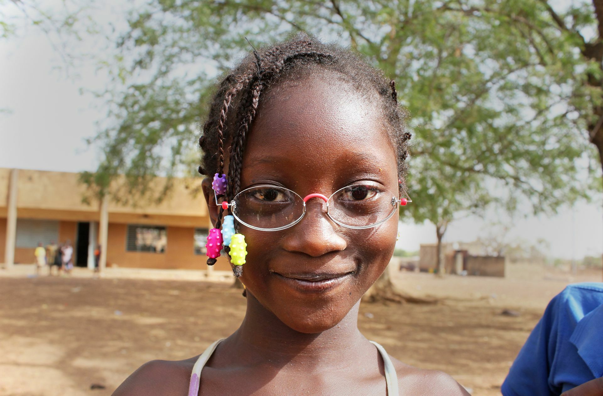In der lokalen Landessprache von Burkina Faso gibt es laut Aufmuth nicht einmal ein Wort für „Brille“.