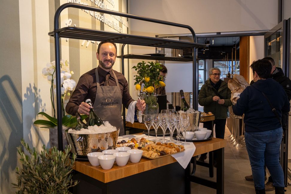 Vincernzo Cimino der zukünftige Restaurantleiter des Restaurante Guiseppe Gentile. Bild: Nüßle