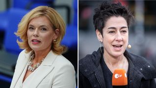 Bundestagspräsidentin Julia Klöckner steht in der Kritik nachdem sie einen Beitrag zu Moderatorin Dunja Hayali geteilt hat.