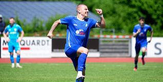 Fabio Carneiro de Carvalho traf mit einem Freistoß zum zwischenzeitlichen 3:0 für die SV Böblingen.