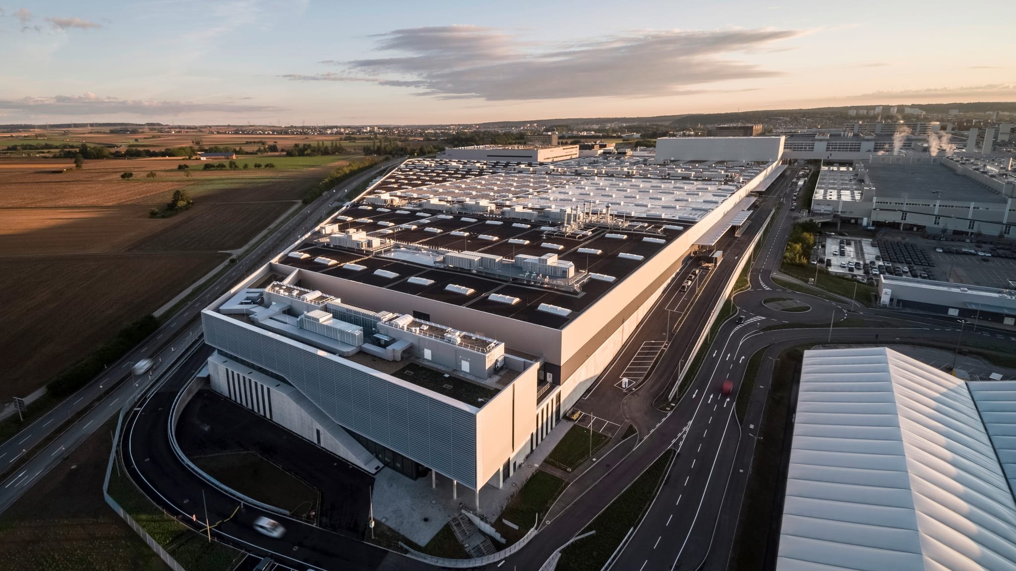 Die Factory 56 im Sindelfinger Mercedes-Benz-Werk.