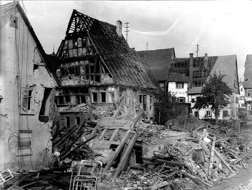 Blick von der Unteren Vorstadt zur Turmstraße.